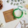 Green Nature Stone Clove Bracelet